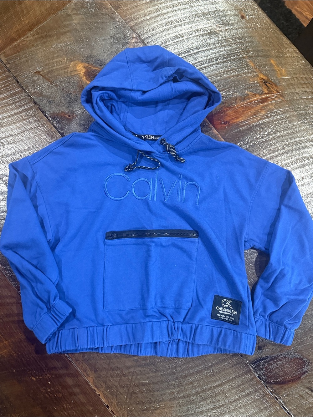 Calvin Klein Royal Blue Hoodie